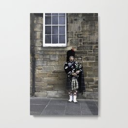 scottish bagpiper Metal Print | Man, Travel, Summer, Photo, Bagpiper, Scotland, Print, Scotlandphotography, Unitedkingdom, Uk 