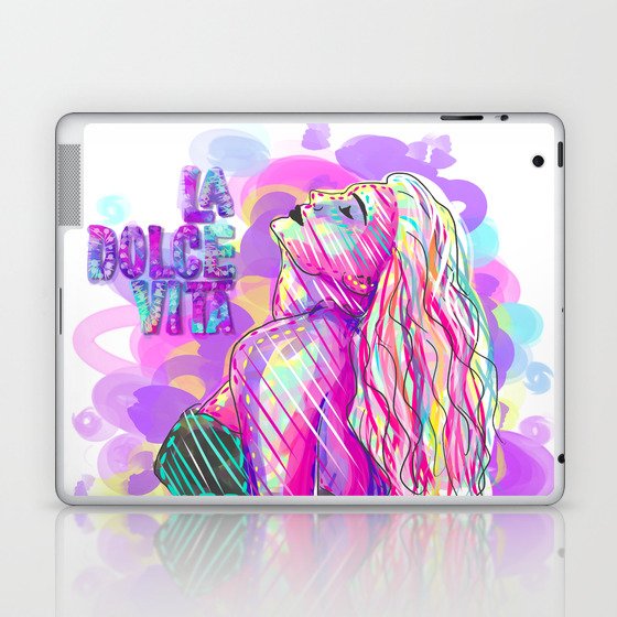 La Dolce Vita  Laptop & iPad Skin