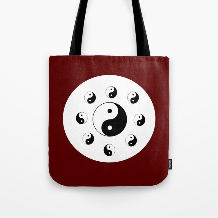 Yin and Yang 13 - Tao,Zen,Taoism,Dao,Harmony,religion,buddhism,buddhist,taijitu,taiji,taoist,china Tote Bag