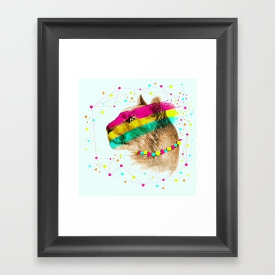Lioness Framed Art Print