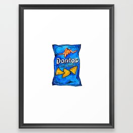 Cool Ranch Doritos Framed Art Print