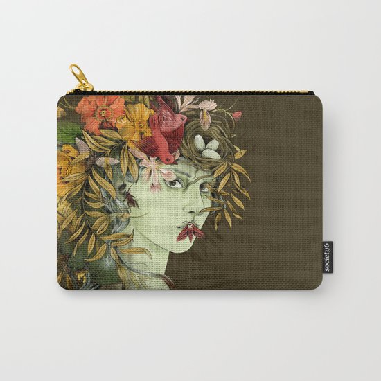 Persephone, goddess of Spring Carry-All Pouch