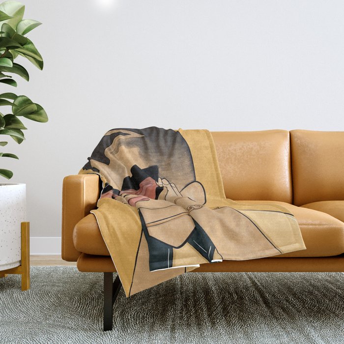 Bad bunny discount throw blanket