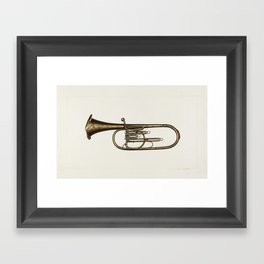 Baritone Horn Framed Art Print