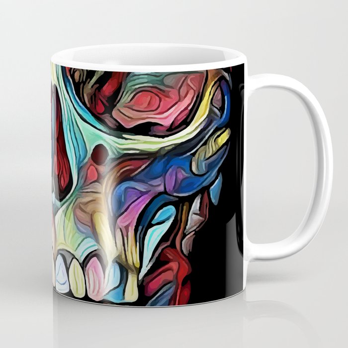 Colourful Skull Coffee Mug