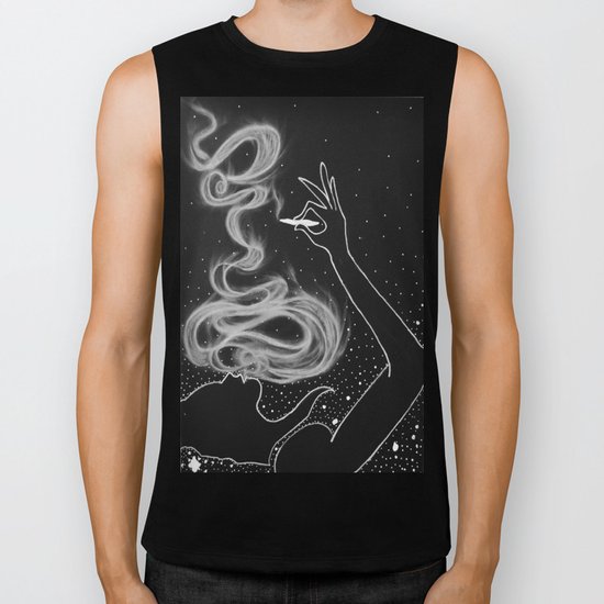 Midnight Toker (#3), Smoking Lady Series Biker Tank