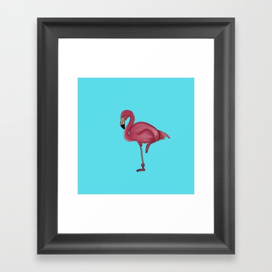 Flamingo Framed Art Print