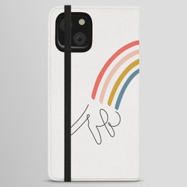 Rainbow Cat 1 iPhone Wallet Case