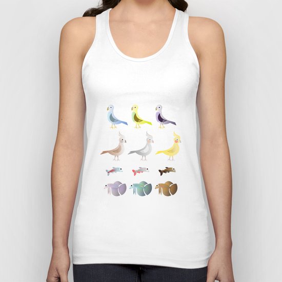 Animals 9 Unisex Tank Top
