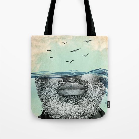 Under the water line Tote Bag