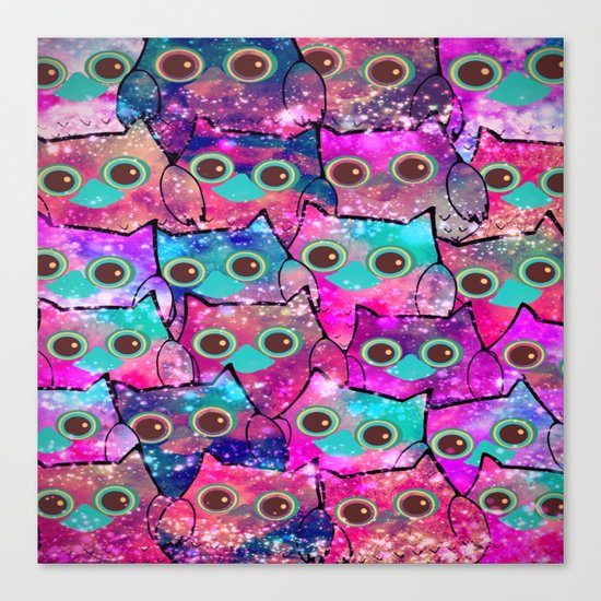 gorgeous owl-316 Canvas Print