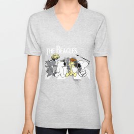 The Beagles V Neck T Shirt