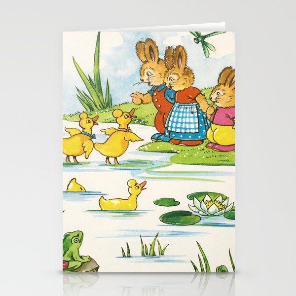 At the Pond Stationery Cards