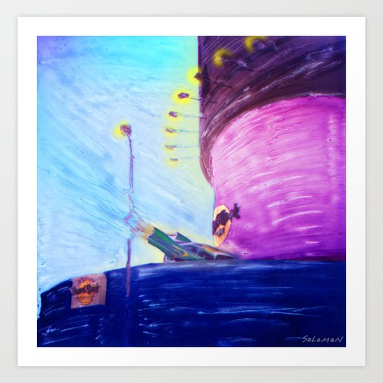 HARD ROCK CAFE, Beverly Hills,CA Art Print