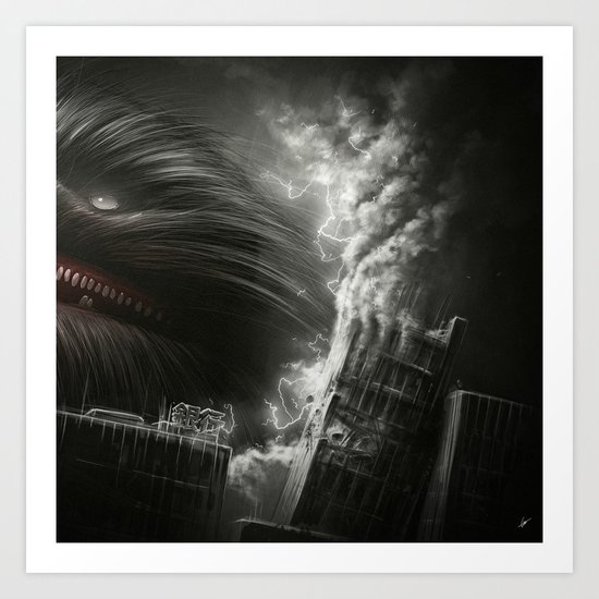 BallWars II. Art Print