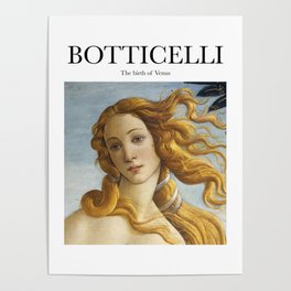Botticelli - The birth of Venus Poster