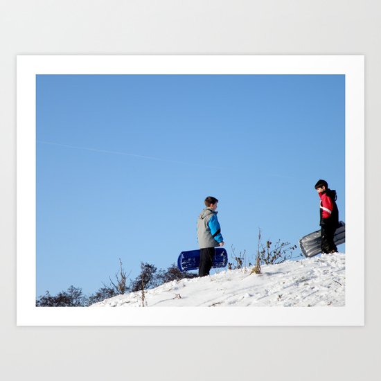 On the Hill II #10 Art Print
