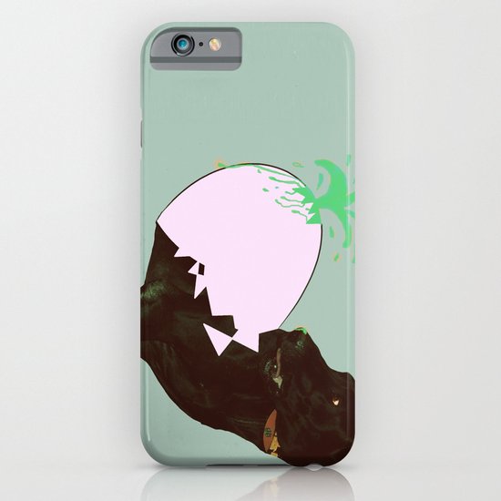 To spring a leak, is as dog is to egg. iPhone & iPod Case