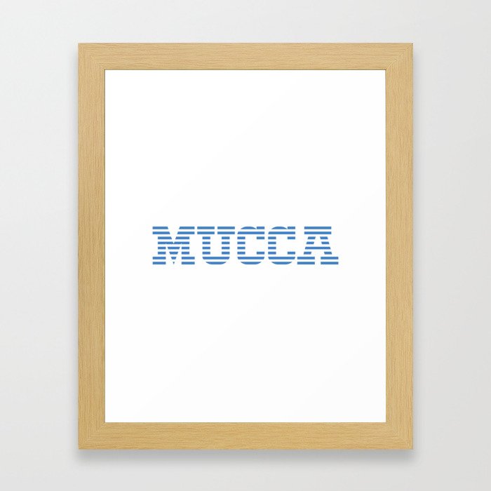 Mucca Design Machine Framed Art Print