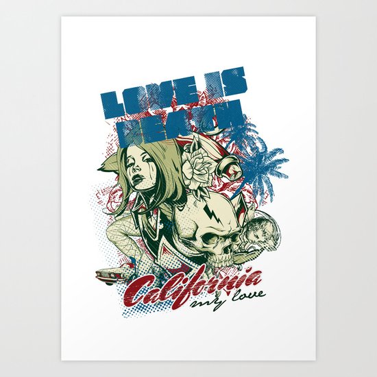 California Art Print