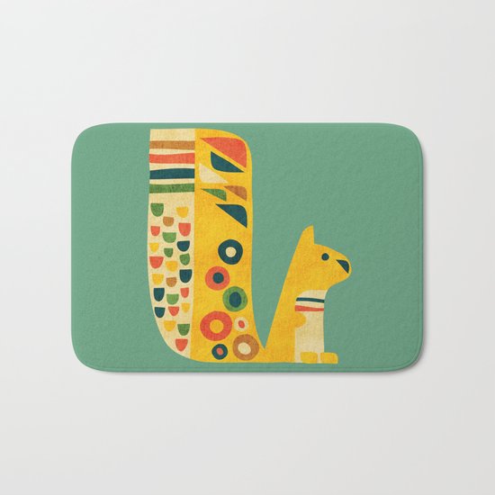 Century Squirrel Bath Mat
