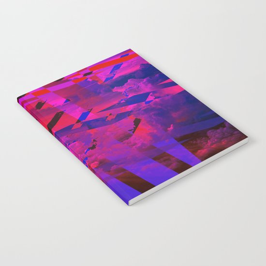 Clouds Mingle with Lines Notebook