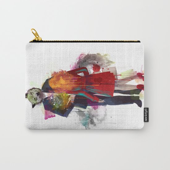 Red Riding, I Am Not Your Wolf Carry-All Pouch