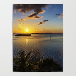 Key West Sunset Poster