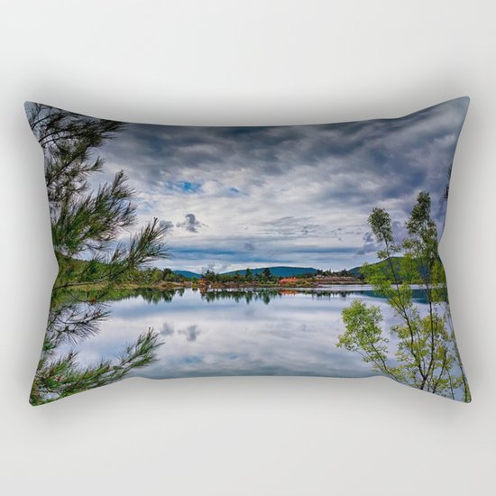 GREEN ART Rectangular Pillow