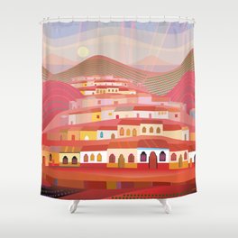 Afternoon in Guatemala Shower Curtain