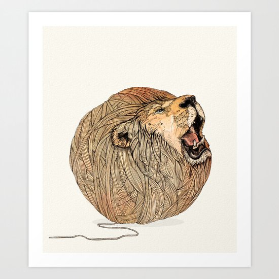 Unravel Me Art Print