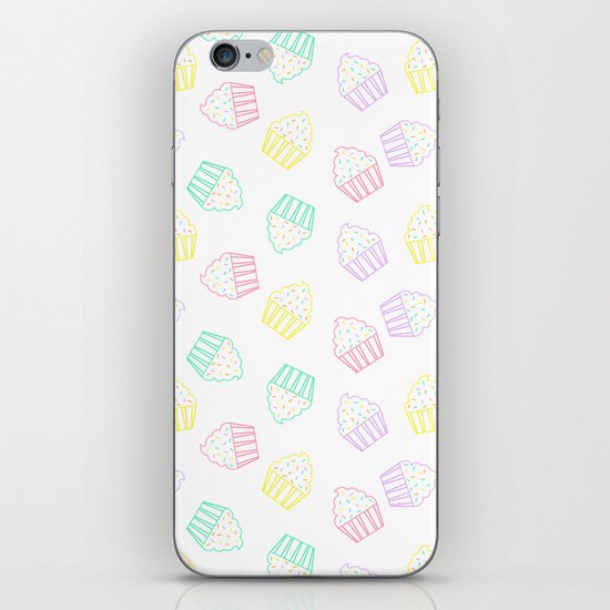 pastel cupcakes iPhone & iPod Skin