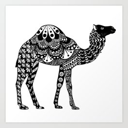 Camel Art Print