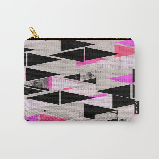 Pink Triangles II Carry-All Pouch