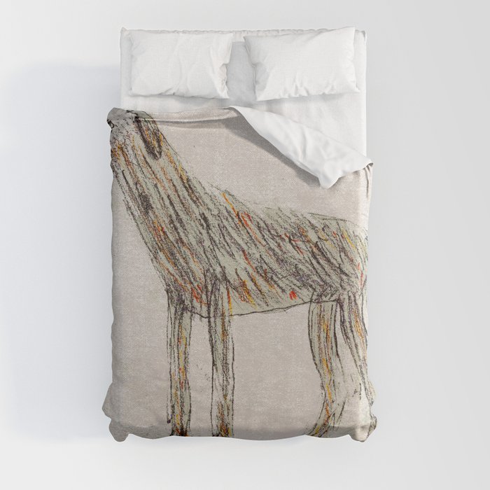 Paddy the Wolfhound Duvet Cover