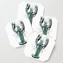 Red Clawed Crayfish Coaster