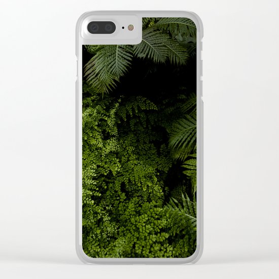 Tropical jungle. Clear iPhone Case