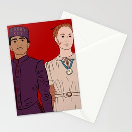 Agatha and Lobby Boy Stationery Cards