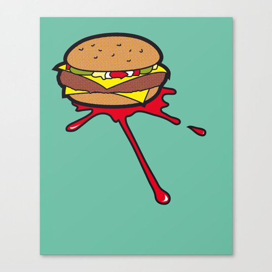 Pop Icon - Pulp Fiction Canvas Print