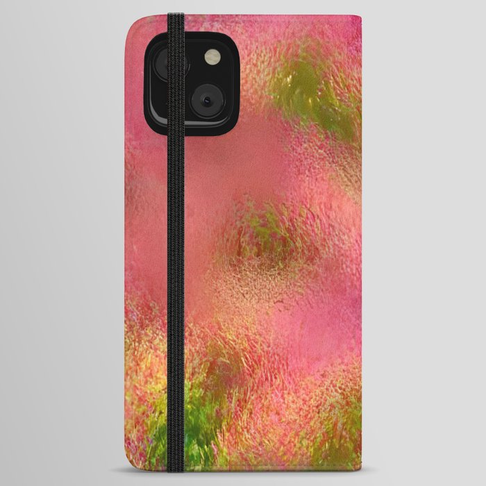Colorful Seabed Art Collection iPhone Wallet Case