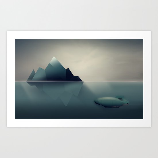 submarine Art Print