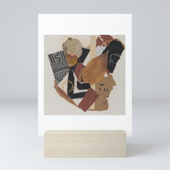 Many sides, stories, and faces  Mini Art Print