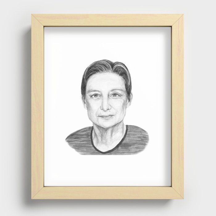Judith Butler Recessed Framed Print