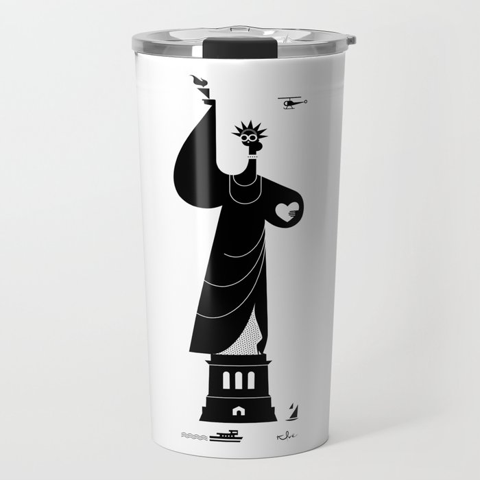Lady Liberty Travel Mug