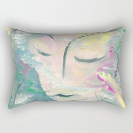 Transcendence in Paradise - Marguerite Blasingame Rectangular Pillow