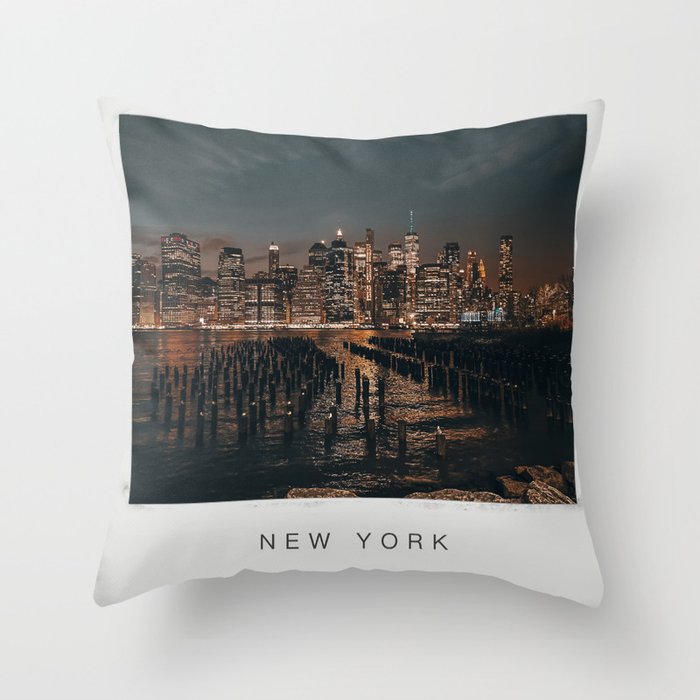 New York City Throw Pillow