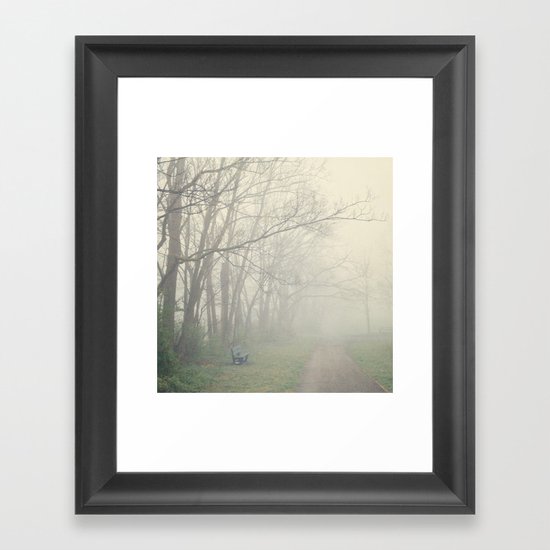 Fog Framed Art Print