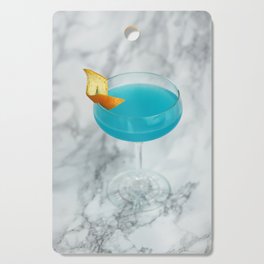Blue Vodka Martini, Marble Kitchen Cutting Board