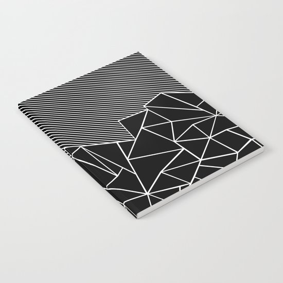 Ab Lines 45 Black Notebook