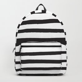 Black and white marker lines Backpack